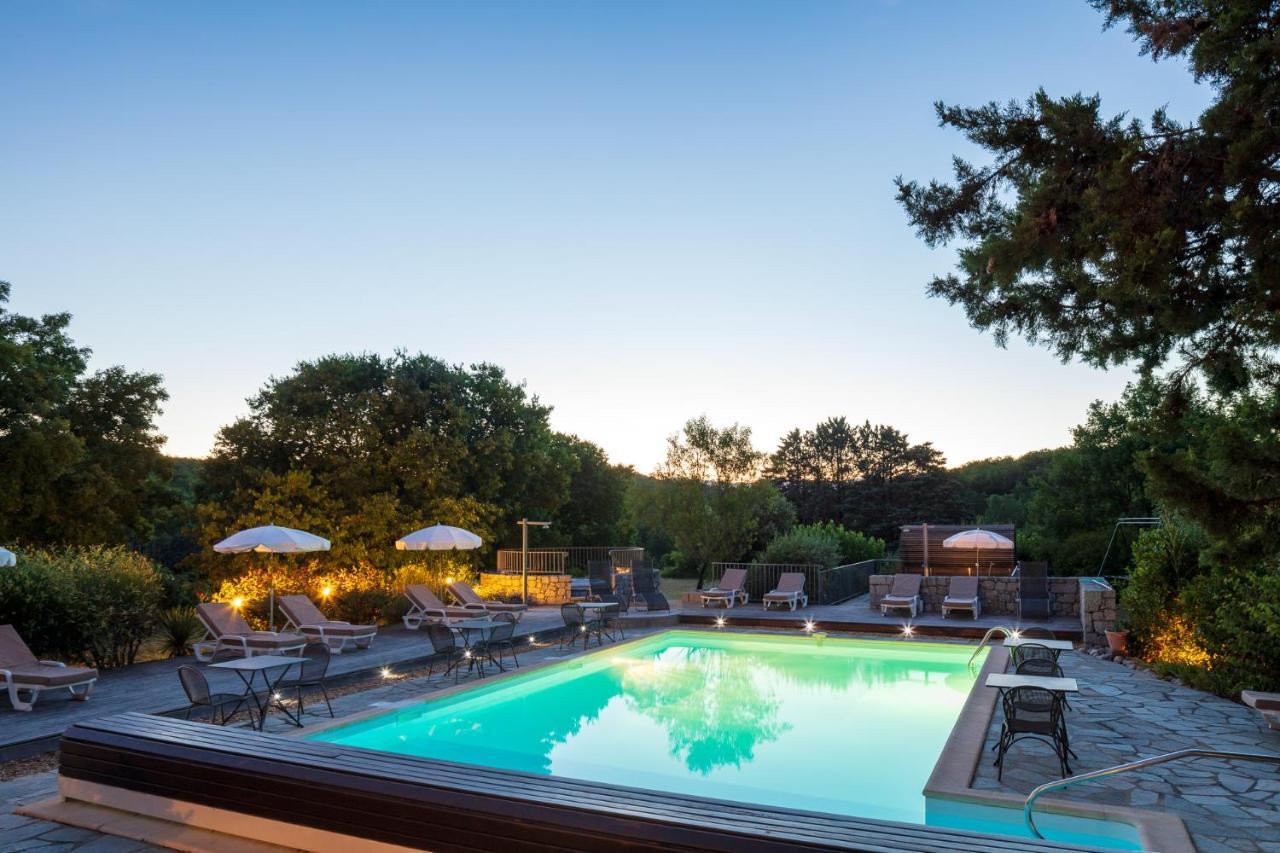 Logis Auberge Les Murets Hotel Restaurant Spa Chandolas Exterior foto